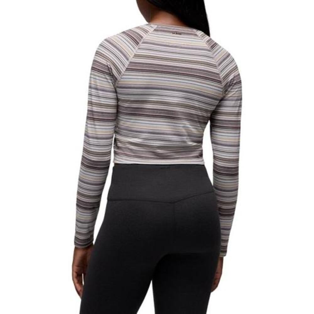 Prana Women’s Heavana Stripe Long Sleeve Performance T-Shirt Size S *EUC - Picture 5 of 9